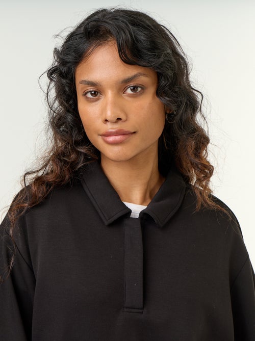 Polo sweater met knopen - Kiabi