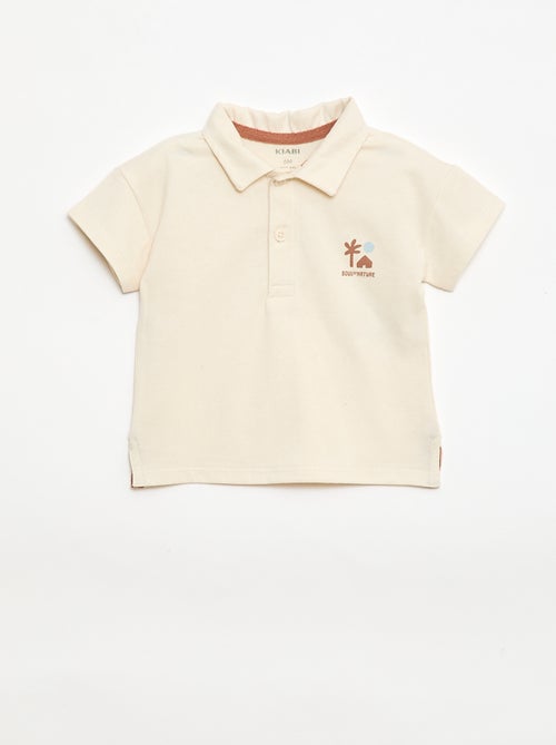Polo T-shirt met print - Kiabi