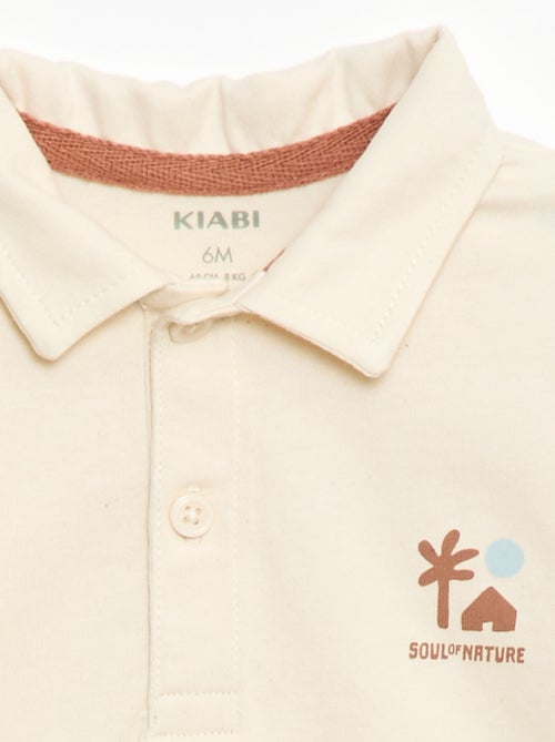 Polo T-shirt met print - Kiabi