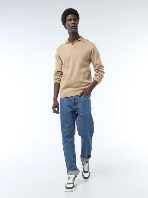 Polo trui van tricot - Kiabi