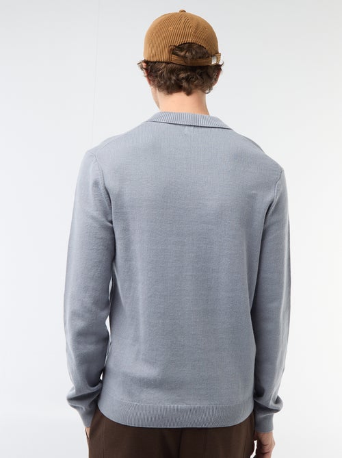 Polo trui van tricot - Kiabi