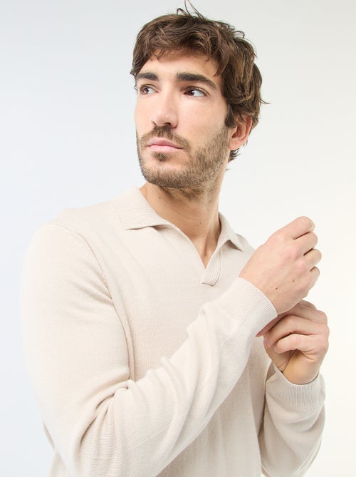 Polo trui van tricot - Kiabi