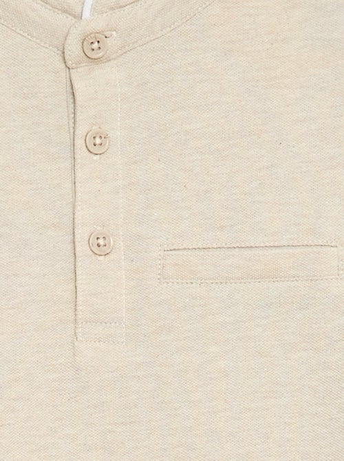 Polo van katoenpiqué - Kiabi