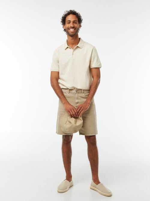 Polo van piquékatoen - Kiabi