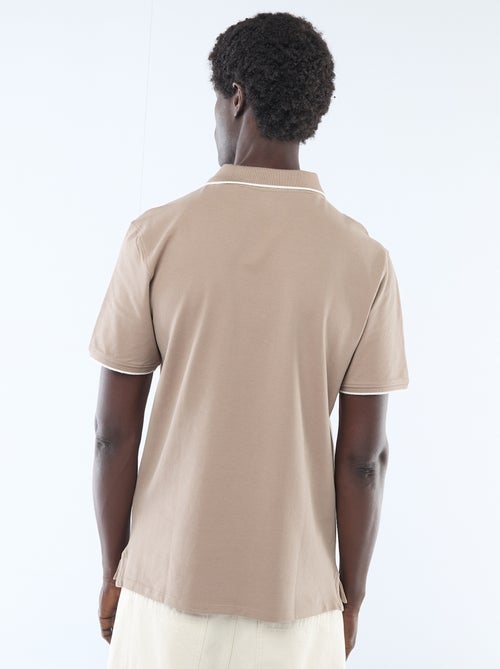 Polo van piquékatoen - Kiabi