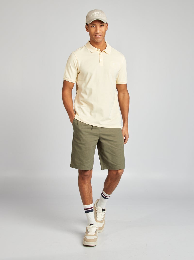 Polo van piquékatoen BIEGE - Kiabi