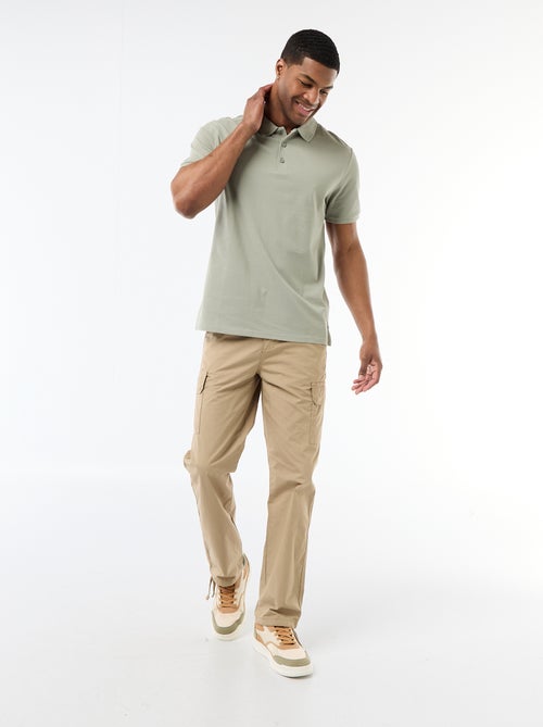 Polo van piquékatoen - Kiabi