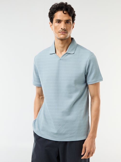 Polo van piquékatoen met korte mouw - Kiabi