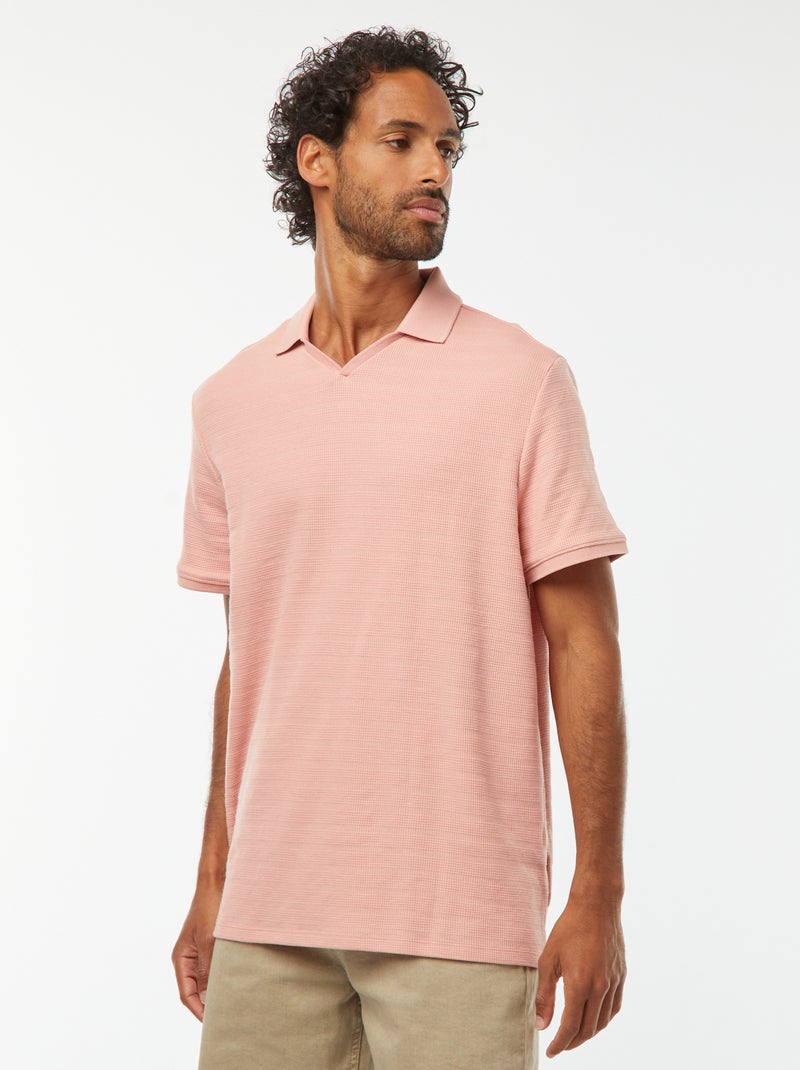 Polo van piquétricot ROSE - Kiabi