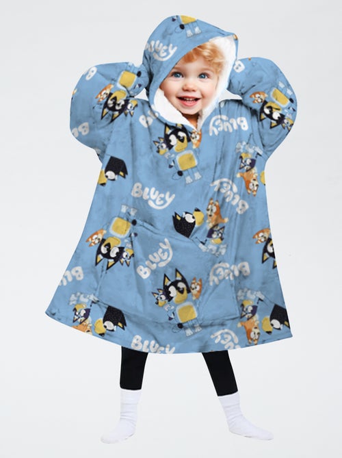 Poncho/plaid met Bluey-print - Kiabi