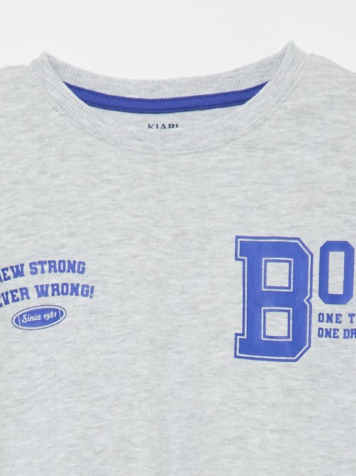 Popeline pyjamaset - 2-delig - Kiabi