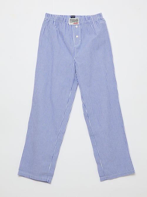 Popeline pyjamaset - 2-delig - Kiabi