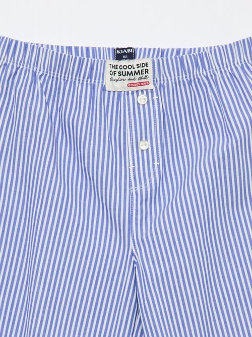 Popeline pyjamaset - 2-delig - Kiabi