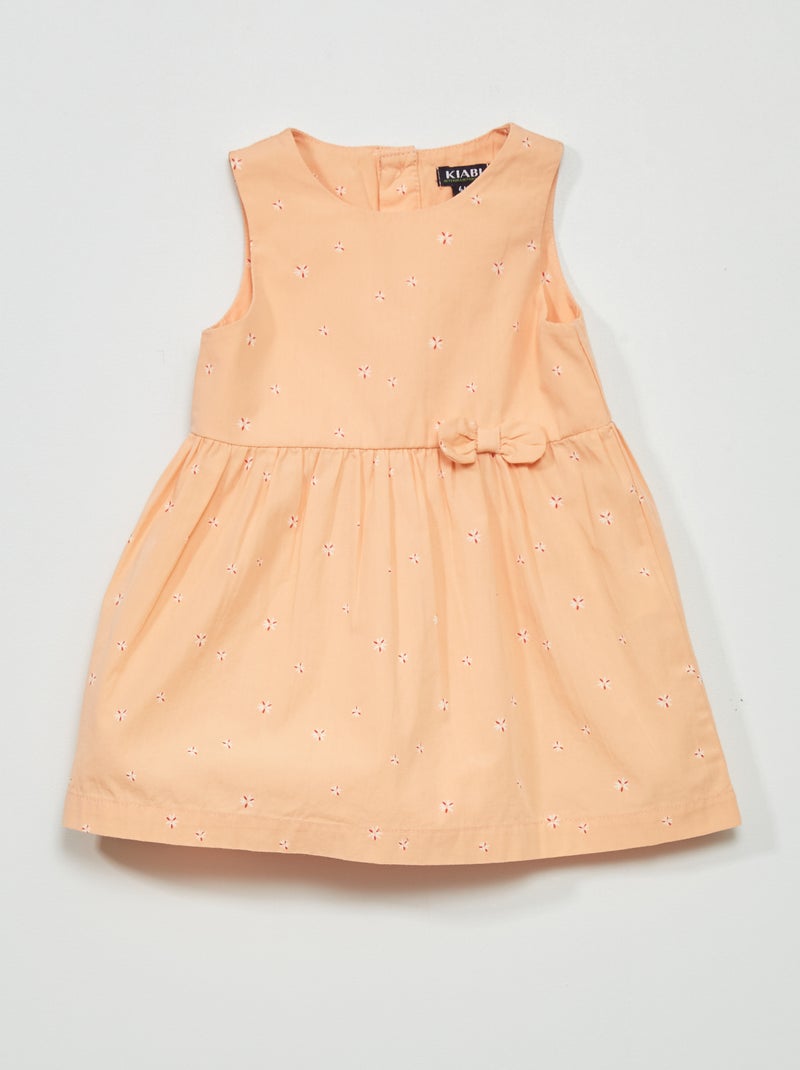 Poplin jurkje met print ROSE - Kiabi