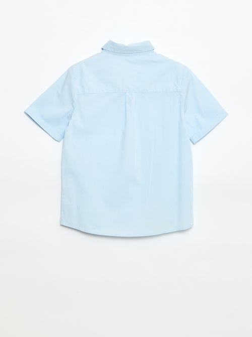 Popline overhemd met vlinderdas - Kiabi