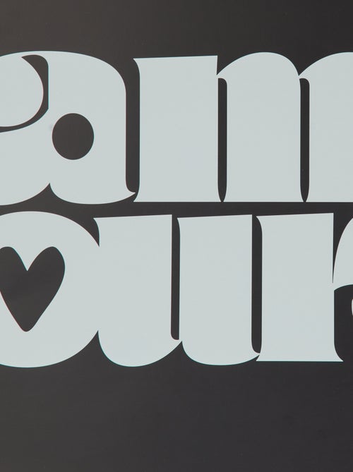 Poster met print 30 x 40 cm - Kiabi Home - Kiabi