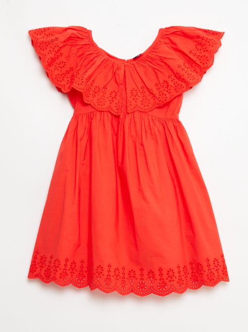 Propoline jurk met broderie anglaise details - Kiabi