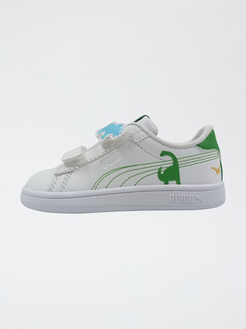 PUMA sneakers met dinosaurus-klittenband - Kiabi