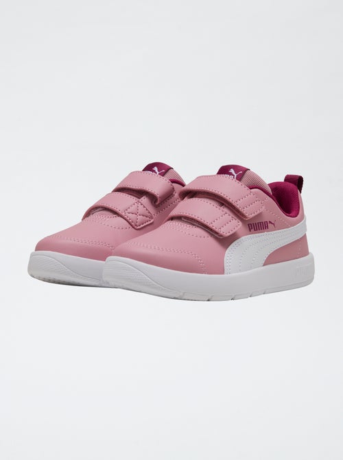 'Puma'-sneakers met klittenbanden in hardloopstijl - Kiabi