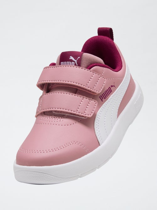 'Puma'-sneakers met klittenbanden in hardloopstijl - Kiabi