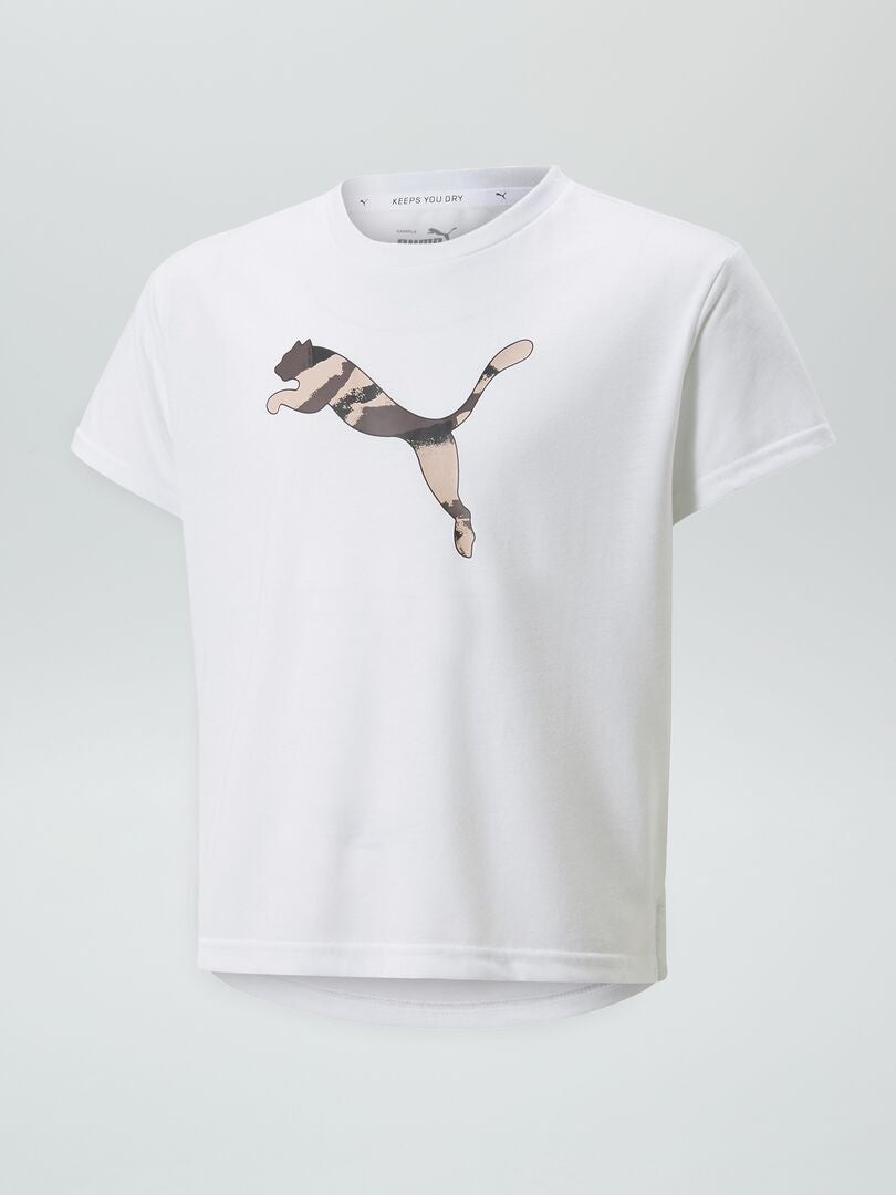 Puma white t deals shirt