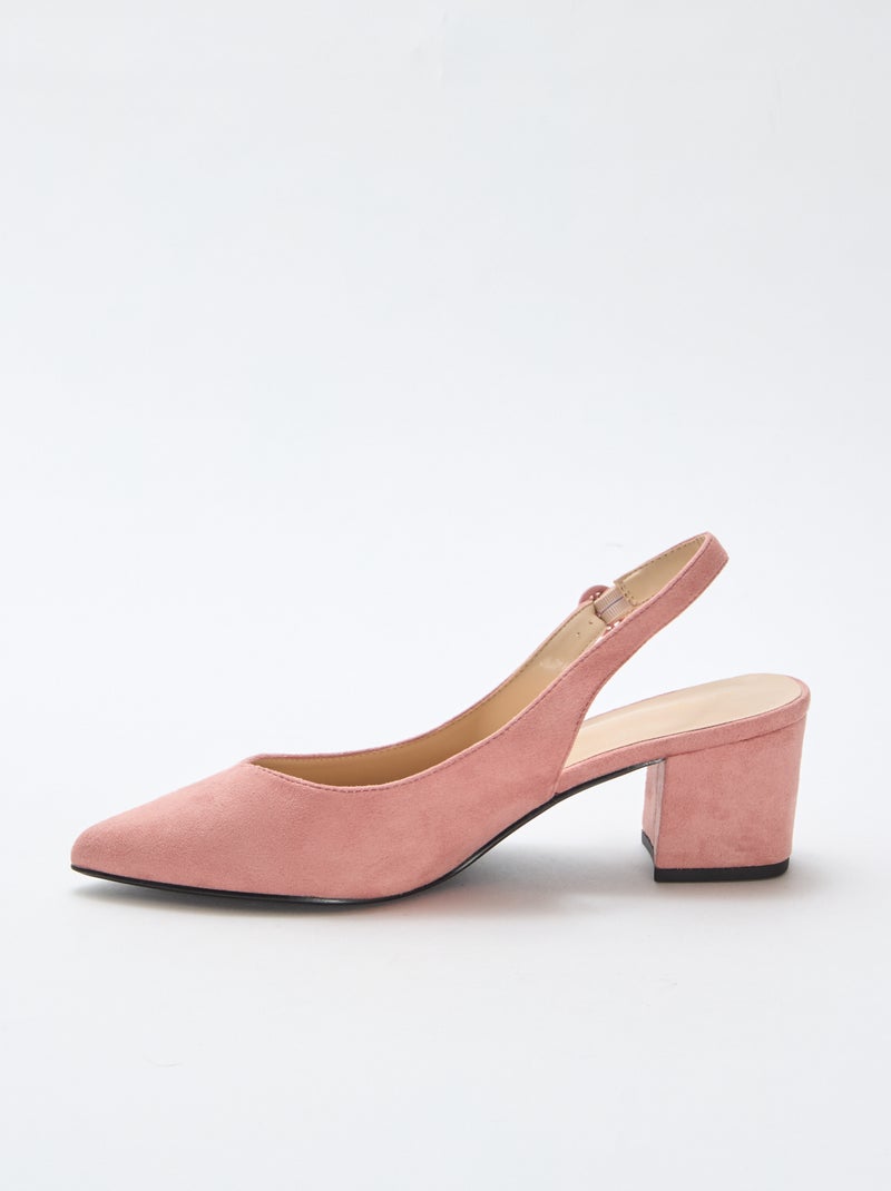 Pumps met spitse neus Rose - Kiabi