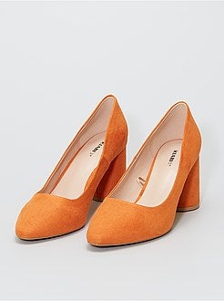 Pumps van suedine - Kiabi