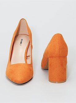 Pumps van suedine - Kiabi