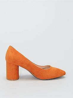 Pumps van suedine - Kiabi