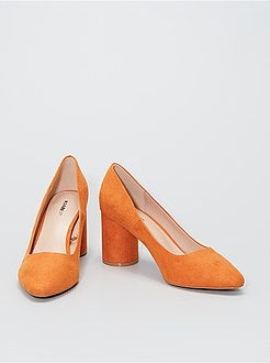 Pumps van suedine - Kiabi