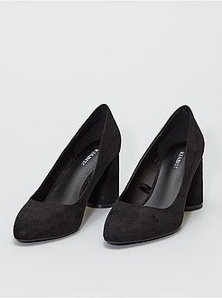 Pumps van suedine - Kiabi