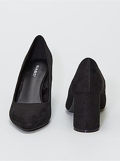 Pumps van suedine - Kiabi
