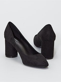 Pumps van suedine - Kiabi