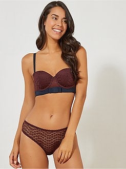 Push-up beha met afneembare bandjes - Kiabi