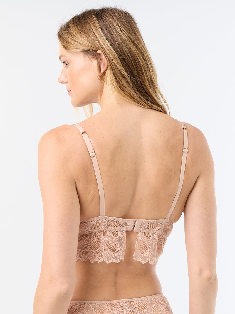 Push-up beha van kant Rose - Kiabi
