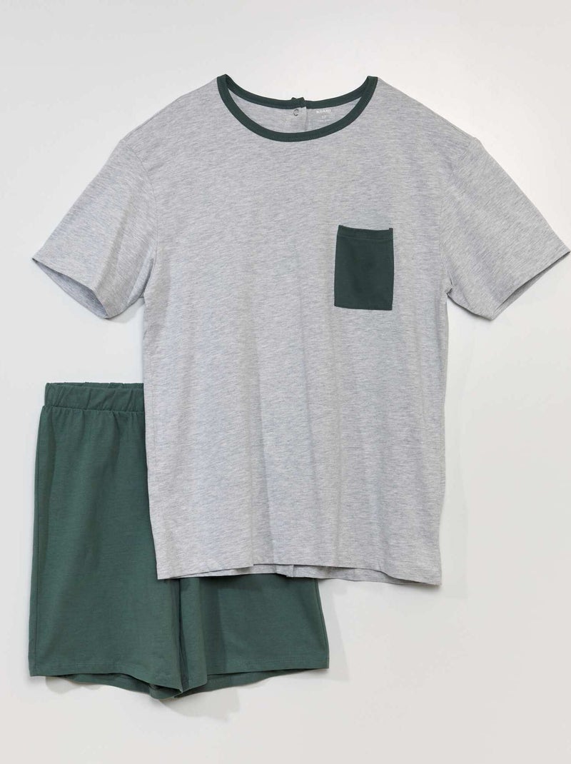 Pyjama - 2-delig - So Easy GROEN - Kiabi