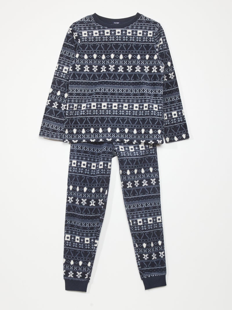 Pyjama - 2-delig BLAUW - Kiabi