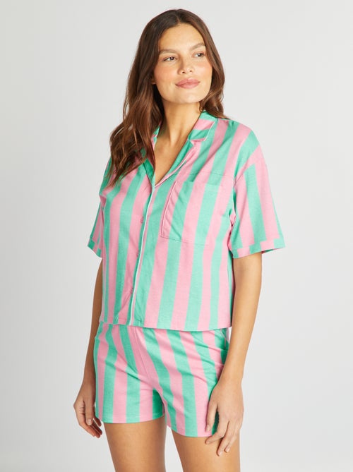 Pyjama - Hemd + short - 2-delig - Kiabi