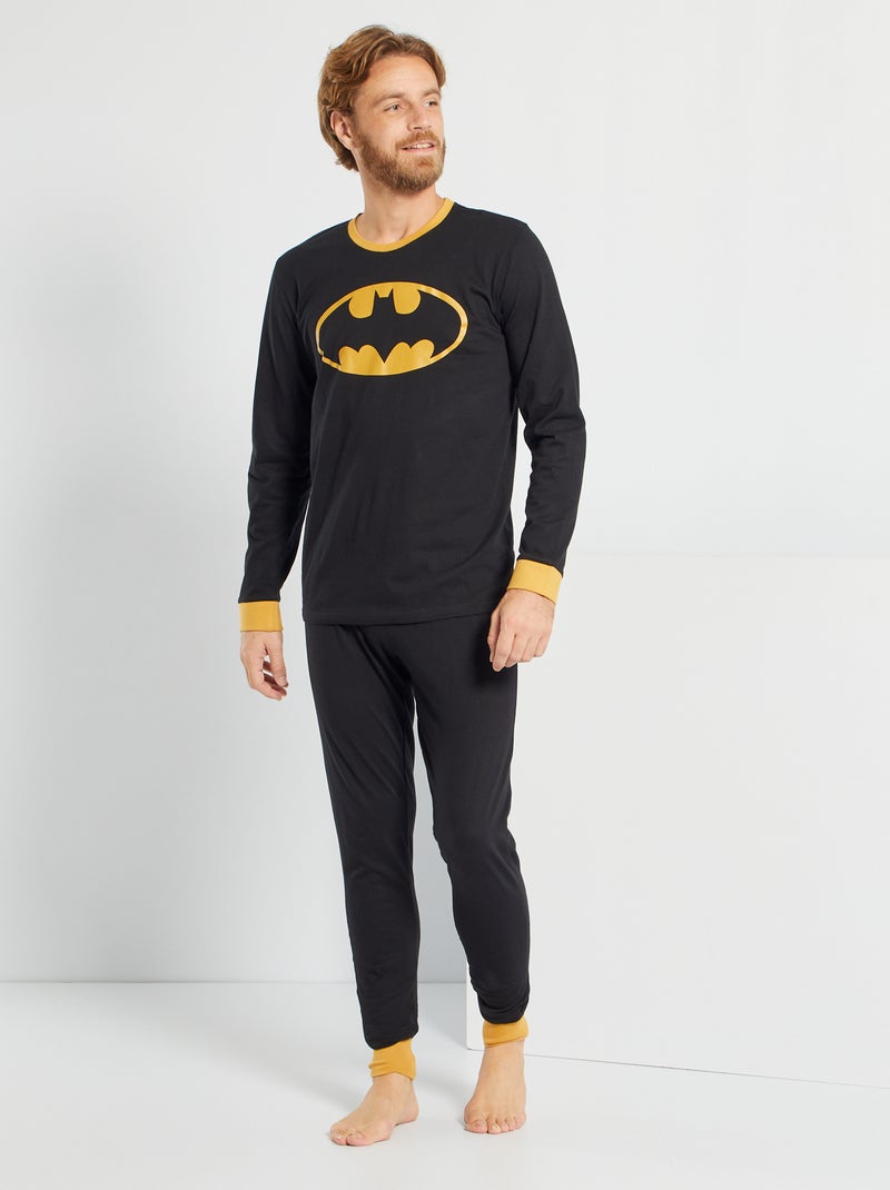 Pyjama 'Batman' zwart - Kiabi