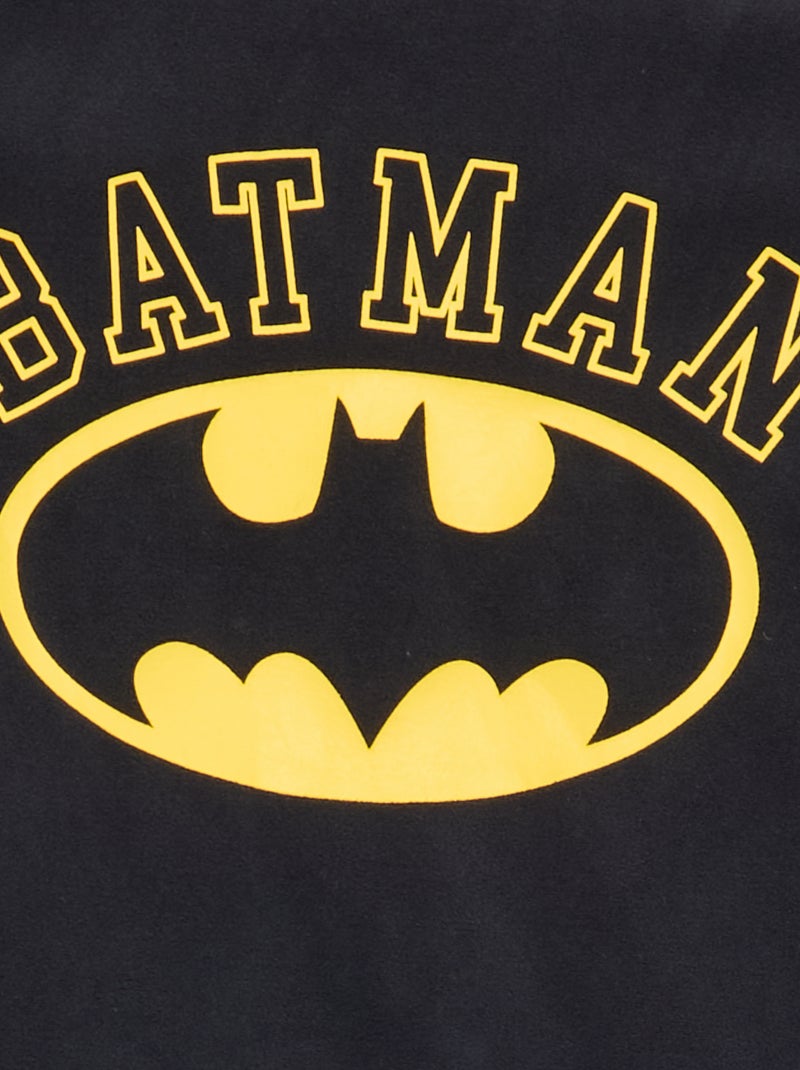 Pyjama 'DC Comics' 2-delig - T-shirt met lange mouwen + broek Zwart - Kiabi