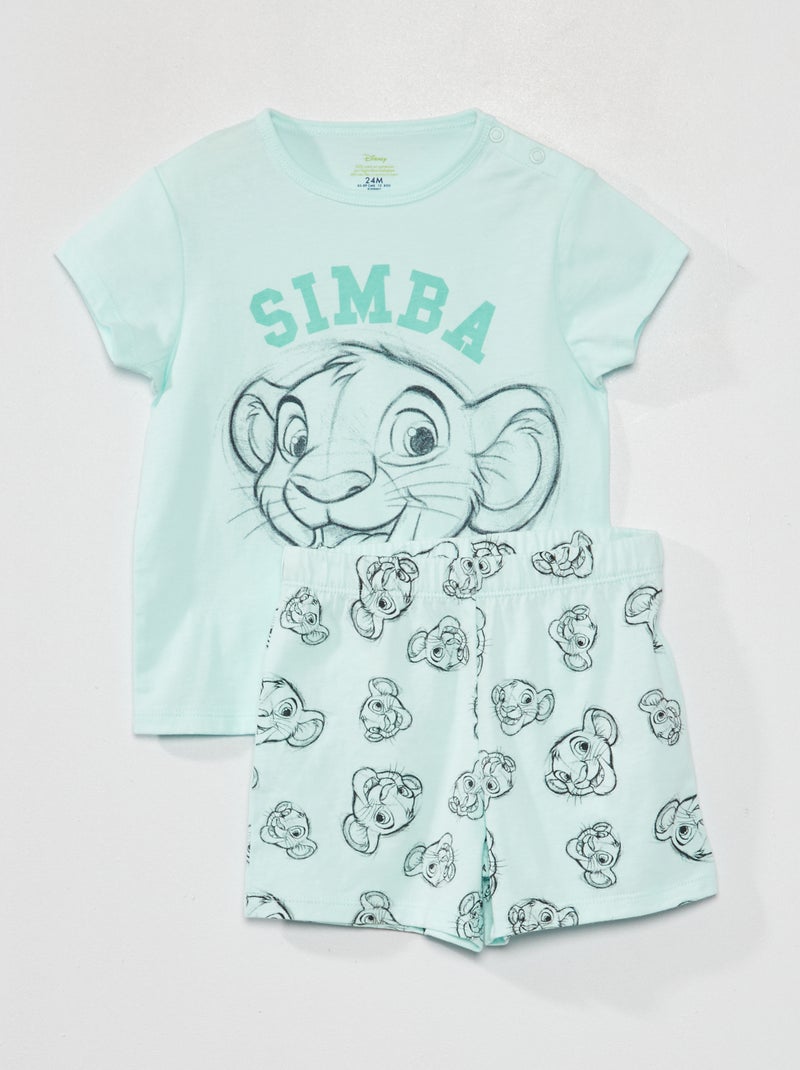 Pyjama 'Disney' - 2-delig BLAUW - Kiabi