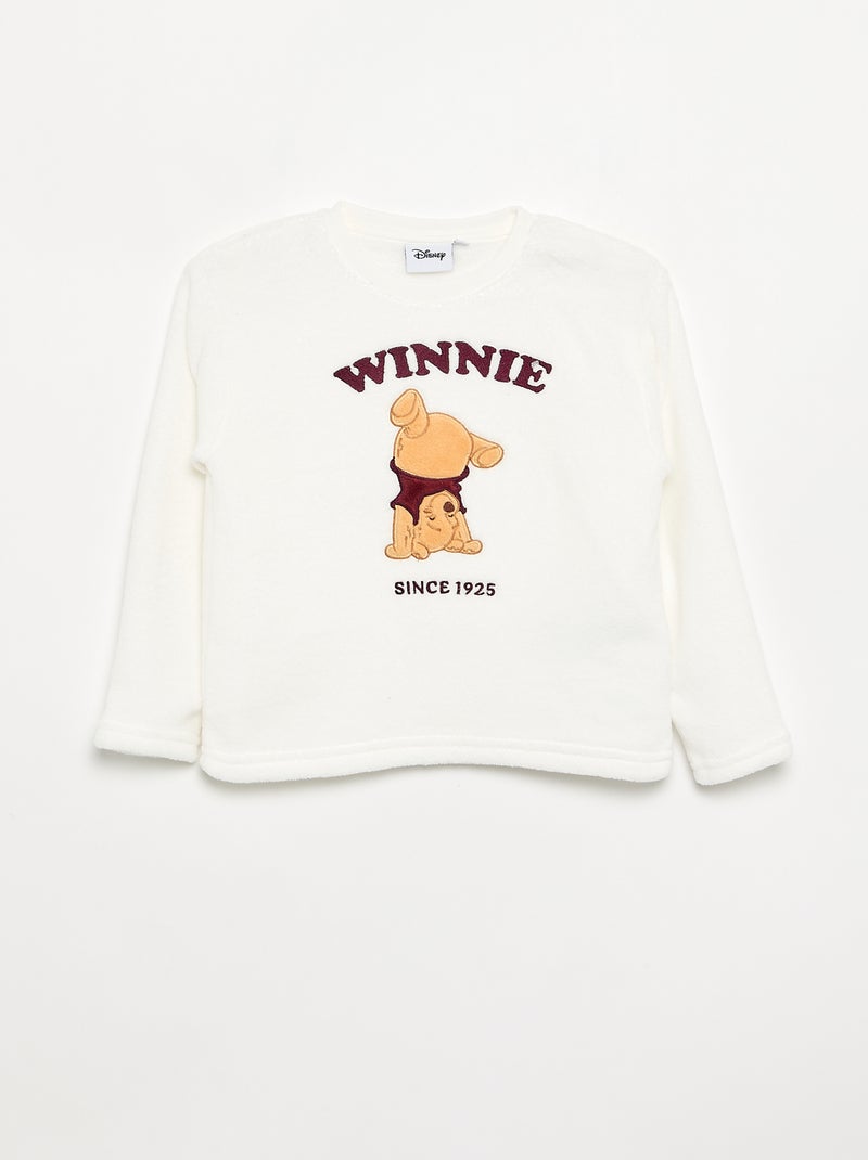 Pyjama 'Disney' 2-delig - Sweater + broek Rood - Kiabi