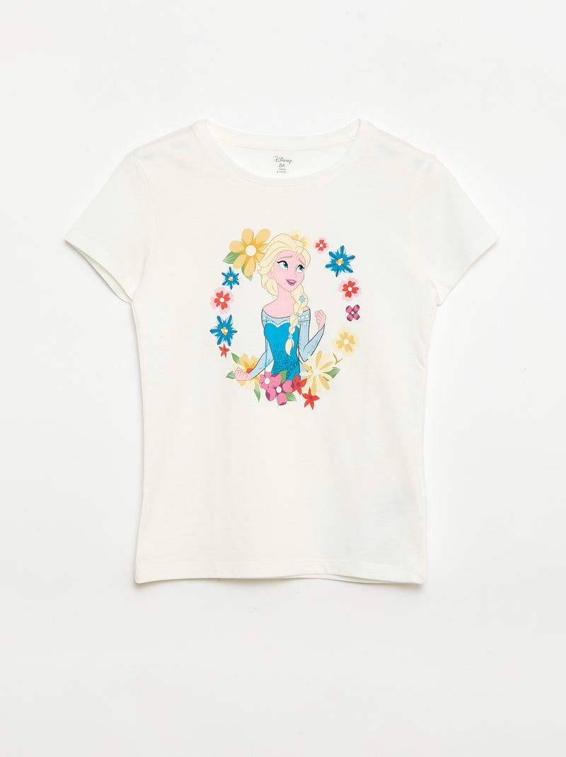 Pyjama 'Disney' 2-delig short en T-shirt Wit - Kiabi