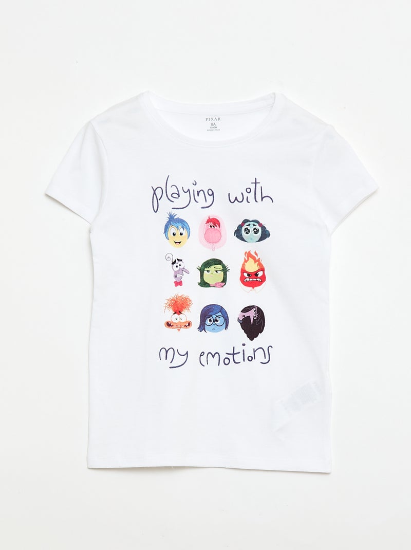 Pyjama 'Disney' 2-delig short + T-shirt Wit - Kiabi
