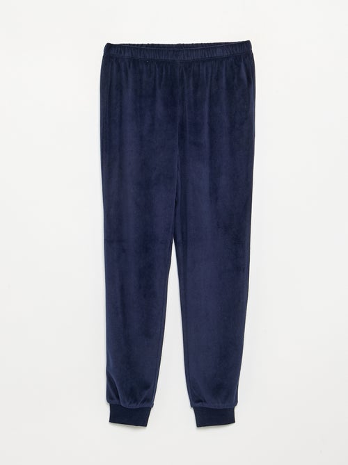 Pyjama 'Disney' 2-delig van fleece - Sweatshirt + broek - Kiabi