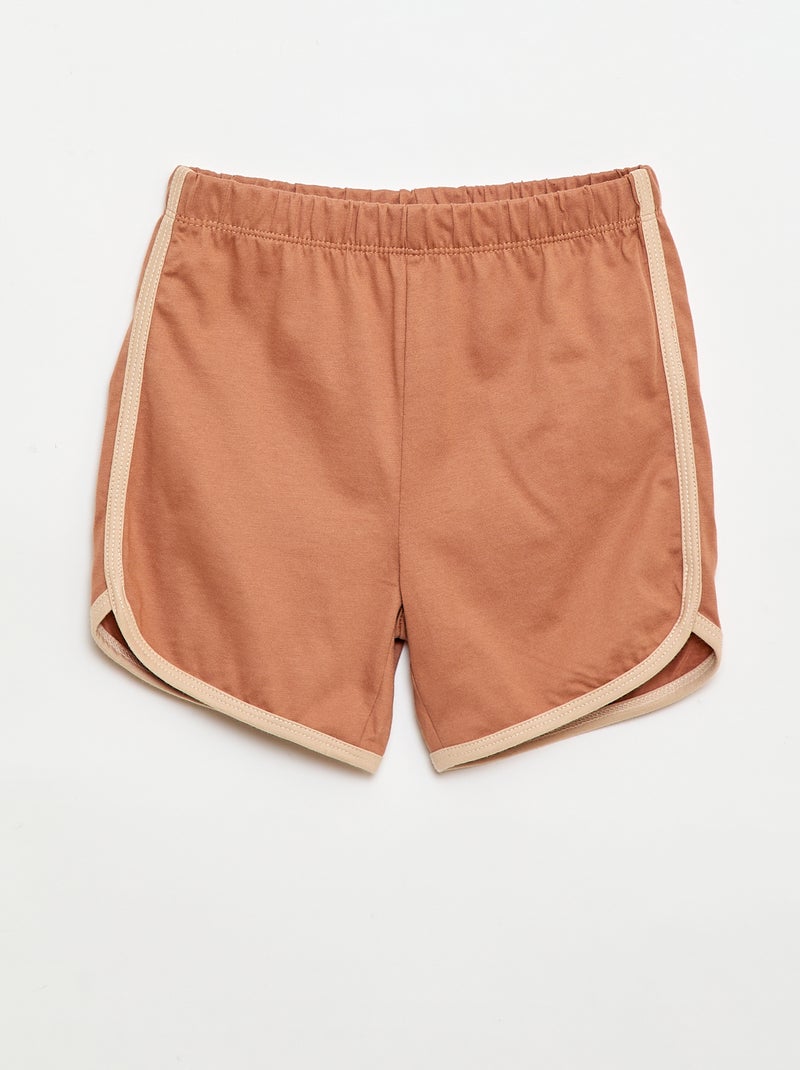 Pyjama 'Disney' 'De Leeuwenkoning' T-shirt + short - 2-delig Biege - Kiabi