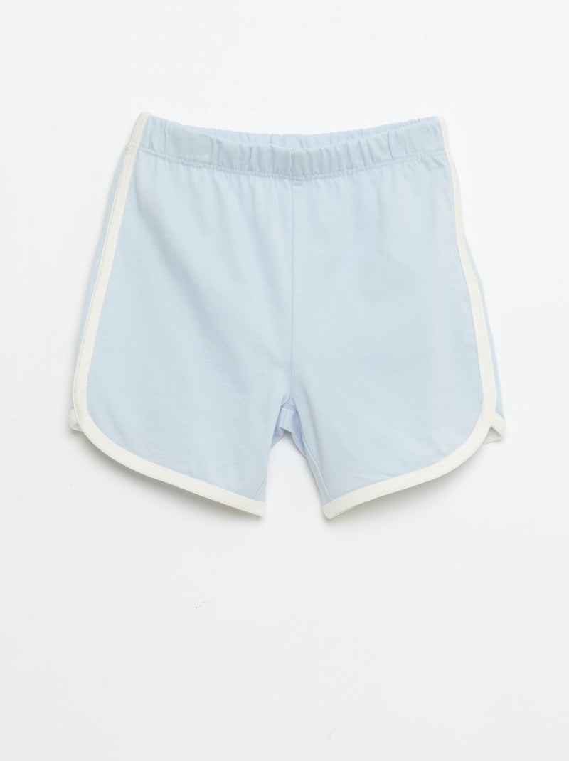 Pyjama 'Disney' 'De Leeuwenkoning' T-shirt + short - 2-delig Blauw - Kiabi