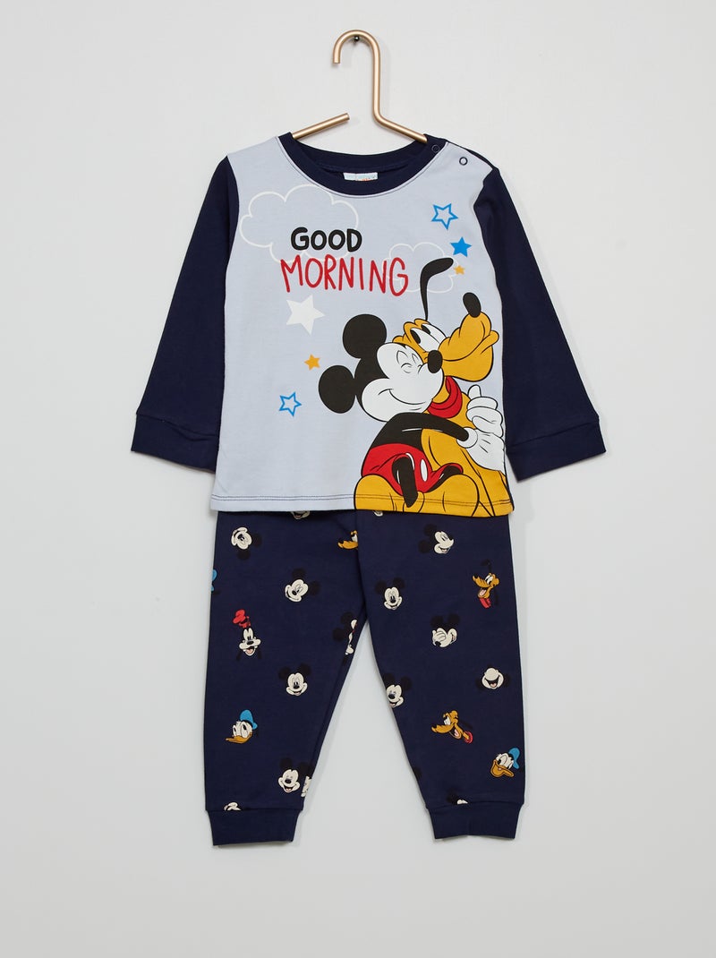 Pyjama 'Disney' 'Mickey' BLAUW - Kiabi