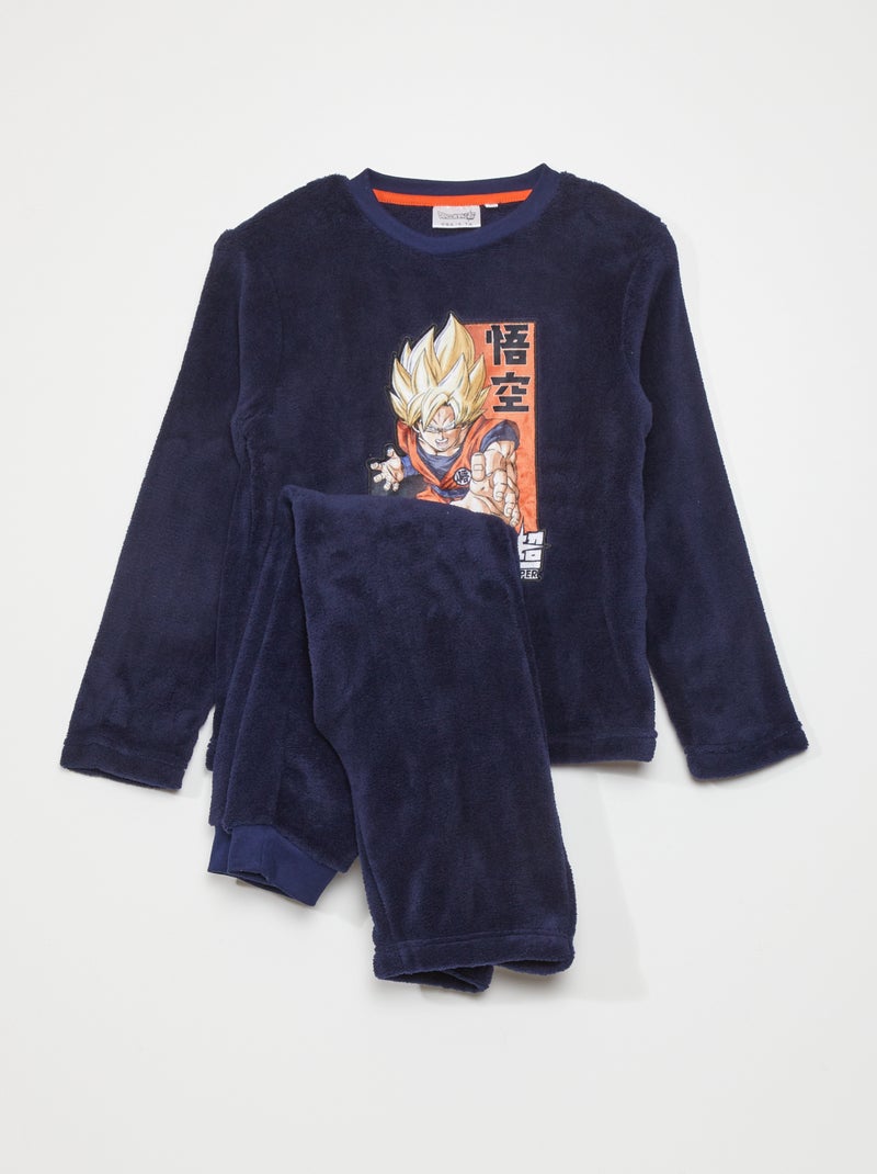 Pyjama 'Dragon Ball' - 2-delig blauw / grijs - Kiabi