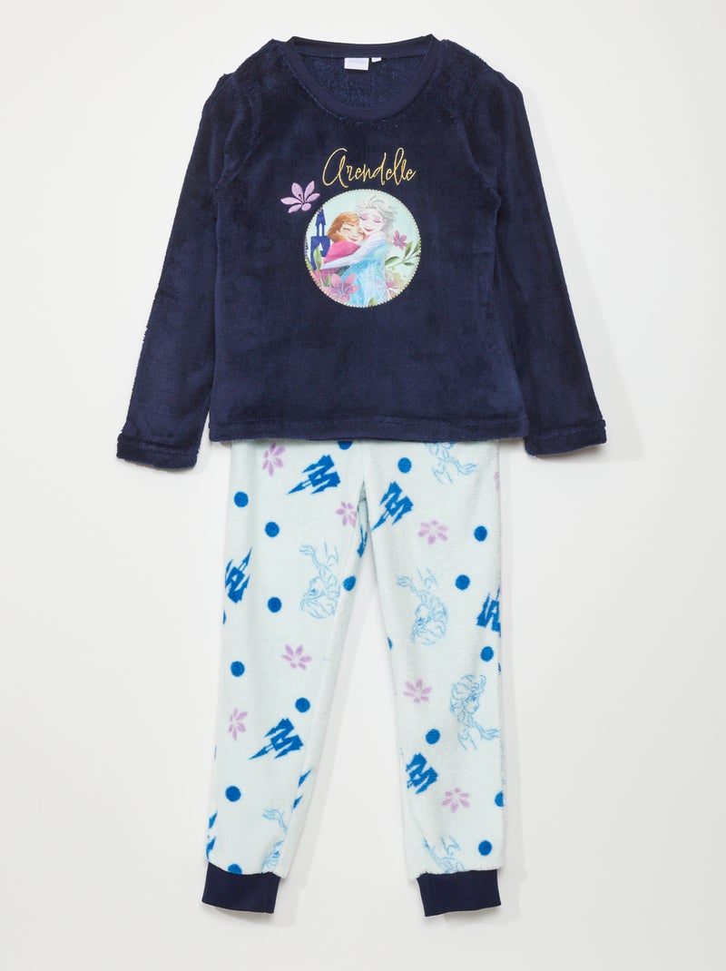 Pyjama 'Frozen' 'Disney' - 2-delig BLAUW - Kiabi